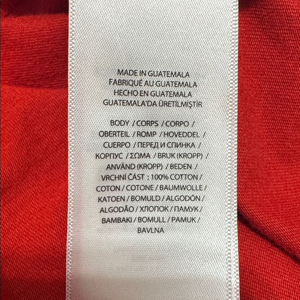 POLO RALPH LAUREN Polo Bear Hooded Tee M Holiday Red $95 Retail NWOT - Picture 9 of 11
